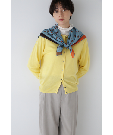 ◆ベーシッククルーネックカーディガン