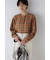◆オリジナルチェックシャツブラウス