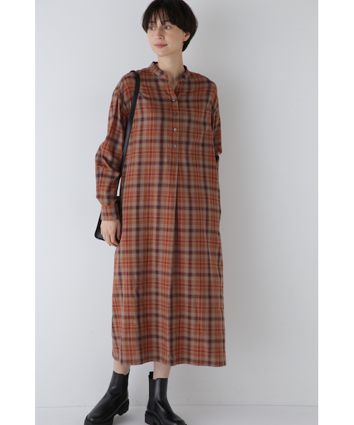 ◆オリジナルチェックシャツワンピース