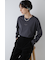 ◆BONJOURロゴ刺繍Ｔシャツ長袖