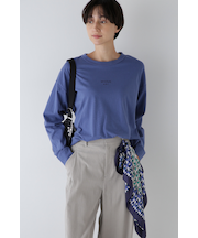 ◆BONJOURロゴ刺繍Ｔシャツ長袖