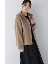 ◆スライバーフードブルゾン