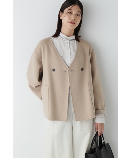 美品！ヒューマンウーマン！リバーショートジャケットブルゾン ◇リバーショートジャケットブルゾン｜ヒューマンウーマンの通販