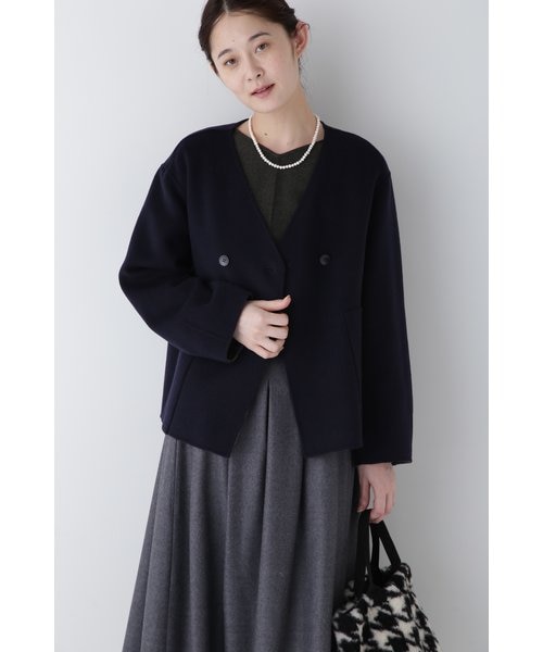 美品！ヒューマンウーマン！リバーショートジャケットブルゾン human woman(ヒューマン ウーマン)の◇リバーショートジャケット