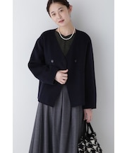 ◆リバーショートジャケットブルゾン