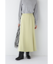 ◆ヴィンテージ風サテンストレッチマーメイドスカート