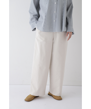 ◆ストレッチエアリードットコードセミワイドバレルパンツ