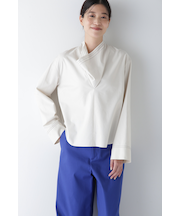 ◆OGC／キュプラバーバリーニュアンスネックプルオーバー