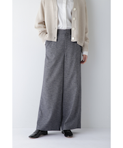 ◆リングミックスツィードセミワイドパンツ