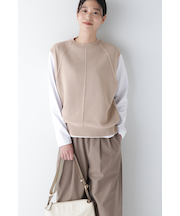 ◆コットンポリエステルリンクスベスト