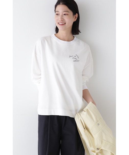 ◆ミニ裏毛ロゴトレーナー