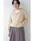 ◆コットンナイロンタイプライターシアーフーディーブルゾン