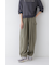 ◆キュプラポリエステル フィブリルサテンストレッチパンツ