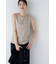 ◆麻混タンクトップ