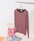◆パネルリブロングスリーブＴシャツ