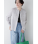 ◆ハードマンリネンバンドカラーシャツブラウス
