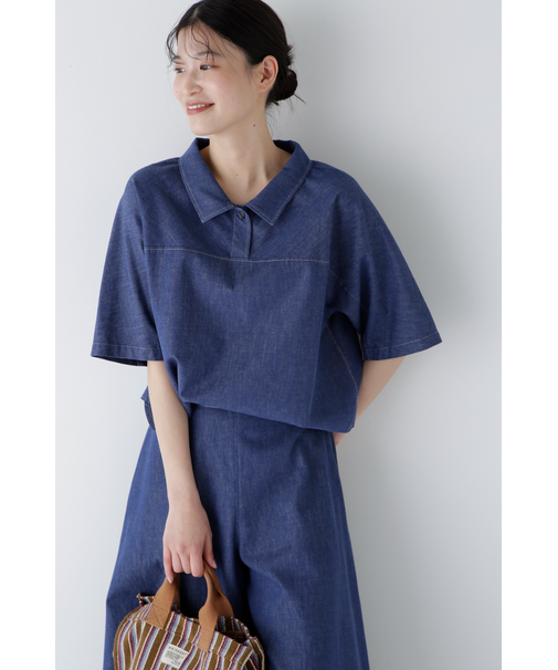 ◆ライトオンスデニムブラウス