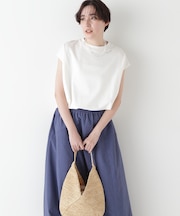 ◆ミニ裏毛刺繍ロゴプルオーバー