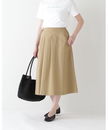 ◆Ｃ／Ｌウェザーアシンメトリータックスカート