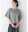 ◆ボックスシルエットキーネックブラウス