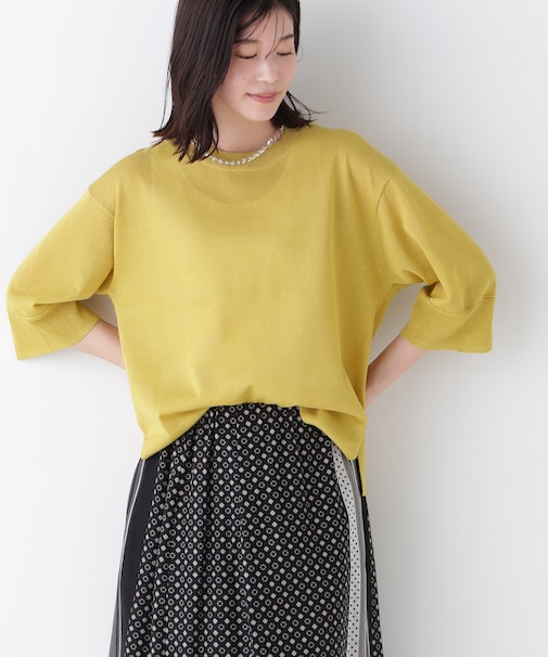 ◆シアーハイゲージクルーネックプルオーバー