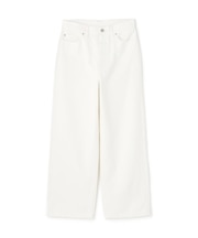 セミワイドホワイトデニム