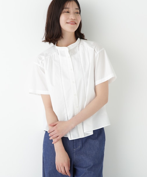 ◆タイプライターブラウス