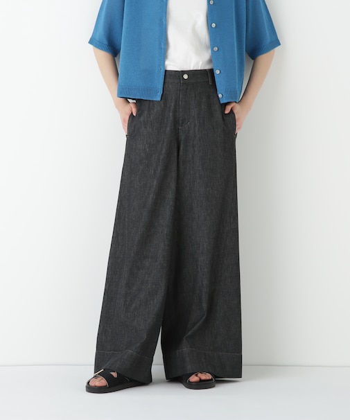 ◆ライトオンスデニムツイストバギーパンツ