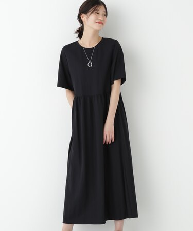 ◆ＲＮスムースギャザーＡラインワンピース