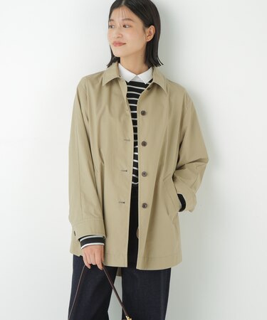 ◆ステンカラーシャツコート