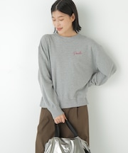 ◆チェーンステッチロゴトレーナー