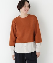 ◆シャツドッキングミルドジャージープルオーバー