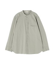 ハイカウントコットンツイルブラウス