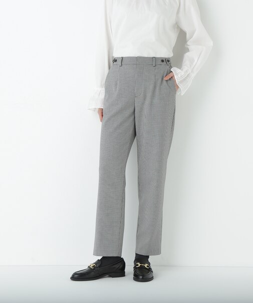 裏起毛ストレートパンツ