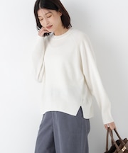 ◆ミドルゲージウールクルーネックプルオーバー