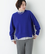 ◆ミドルゲージウールクルーネックプルオーバー