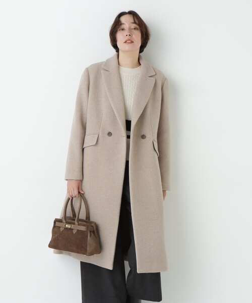 HUMAN WOMANウールシャギーコート、チェスターコート 楽天市場】Mサイズ [2024-25 WINTER COLLECTION]ウールタッチ