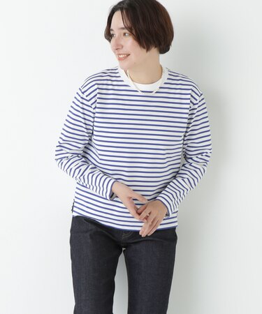 ボーダーロングスリーブＴシャツ