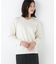 ◆レタードジャガードＶネックニット
