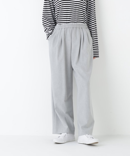 ◆裏起毛ワイドパンツ