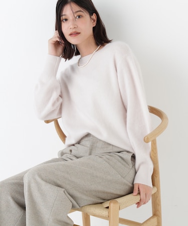 ◆ウールファーニットプルオーバー