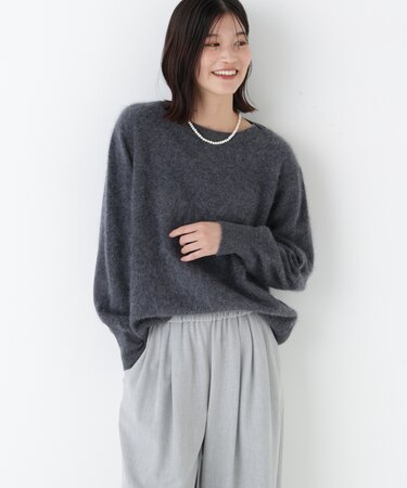 ◆ウールファーニットプルオーバー