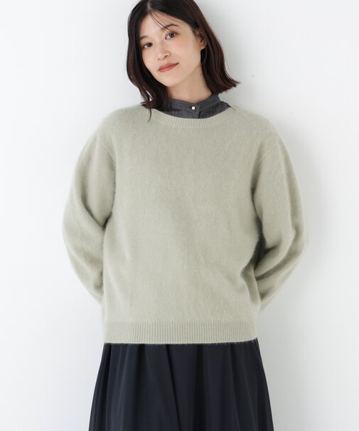 ◆ウールファーニットプルオーバー