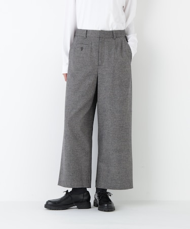 ◆ツィードツイルガウチョパンツ