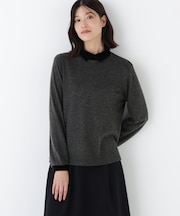 ◆ベロアドッキングプルオーバー