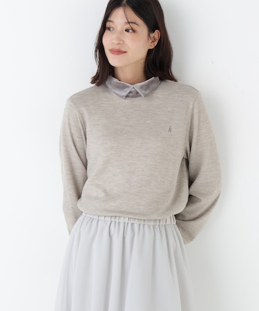 ◆ベロアドッキングプルオーバー