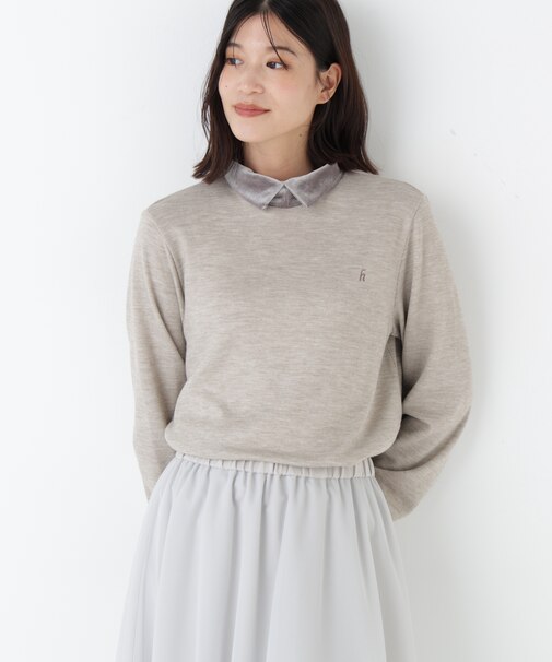 ◆ベロアドッキングプルオーバー