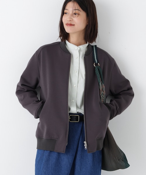 REVERSIBLE BOMBER ジャケット｜スライの通販｜&mall（アンドモール