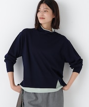 ◆ウールＭＩＸハイゲージバイカラータートルＰ／Ｏ