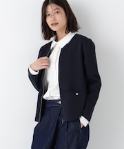 ◆コットンスムースジップアップＪＫ